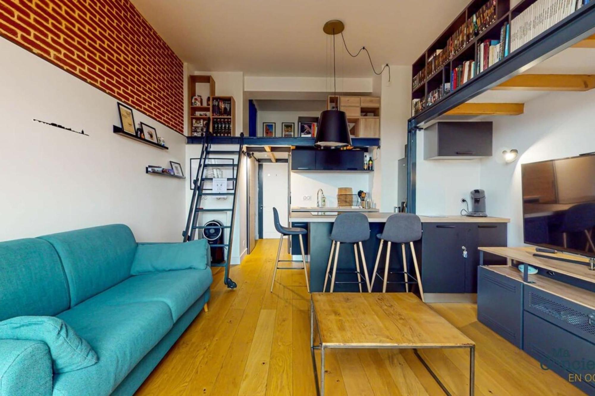 Apartmán Fac 5 Trammetro Vue Garonne Parking Toulouse Exteriér fotografie